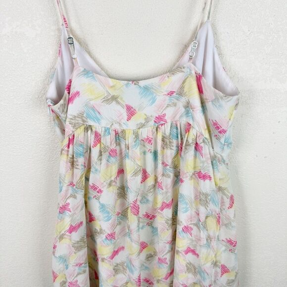 BCBG Y2K Babydoll Silk Dress XS Pink Fairy - Picture 6 of 7